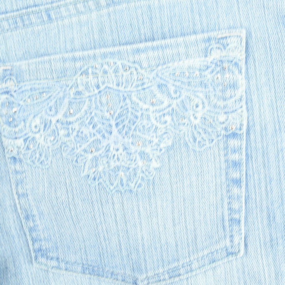 Gloria Vanderbilt 10 P  Denim Capris Stretch NWT - Picture 6 of 8
